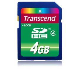 Transcend TS4GSDHC4 memoria flash 4 GB SDHC
