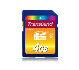 Transcend TS4GSDHC10 memoria flash 4 GB SDHC NAND Classe 10