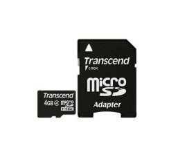 Transcend 4 GB microSDHC Classe 4