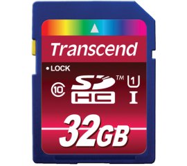 Transcend 32GB SDHC CL 10 UHS-1 MLC Classe 10