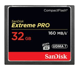 SanDisk 32GB Extreme Pro CF 160MB/s CompactFlash