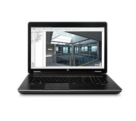 HP ZBook 17 Workstation mobile 43,9 cm (17.3") HD+ Intel® Core™ i7 i7-4700MQ 4 GB DDR3-SDRAM 500 GB HDD NVIDIA® Quadro® K610M Wi-Fi 4 (802.11n) Windows 7 Professional Nero