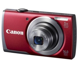 Canon PowerShot A3500 IS 1/2.3" Fotocamera compatta 16 MP CCD 4608 x 3456 Pixel Rosso