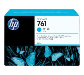 HP Cartuccia inchiostro ciano DesignJet 761, 400 ml