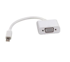 ROLINE Mini DisplayPort-VGA Adapter, Mini DP M - VGA F white Bianco