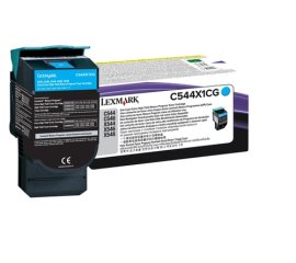 Lexmark Cartuccia Toner Return Program Ciano altissima resa per C544, X544 - 4k pag.