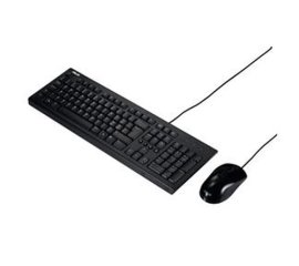 ASUS U2000 tastiera Mouse incluso USB Nero