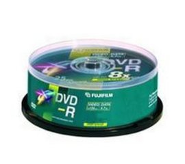 Fujifilm DVD-R Printable 4.7 GB 16x 25pcs Cake Box 4,7 GB 25 pz