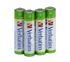 Verbatim Batterie ricaricabili AAA Premium