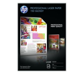 HP Confezione da 150 fogli carta professionale per stampe laser lucida 150 g/m² A4/210 x 297 mm