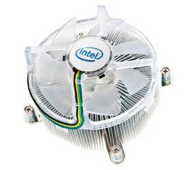 Intel RTS2011AC Processore Refrigeratore 9,2 cm Alluminio, Trasparente