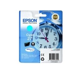 Epson Alarm clock 27 DURABrite Ultra cartuccia d'inchiostro 1 pz Originale Ciano