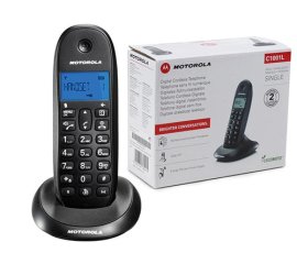Zebra C1001L telefono Telefono DECT Identificatore di chiamata Nero
