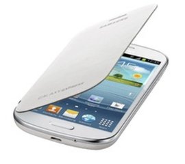 Samsung Flip cover Galaxy Express custodia per cellulare Custodia flip a libro Bianco