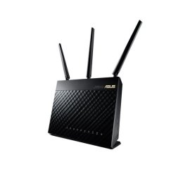ASUS RT-AC68U router wireless Gigabit Ethernet Dual-band (2.4 GHz/5 GHz) Nero