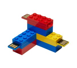 PNY LEGO 16GB unità flash USB USB tipo A 2.0 Blu, Rosso, Giallo