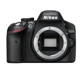 Nikon D3200 Corpo della fotocamera SLR 24,2 MP CMOS 6016 x 4000 Pixel Nero