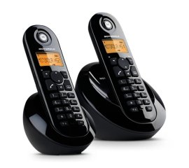 Motorola C602 Telefono DECT Identificatore di chiamata Nero
