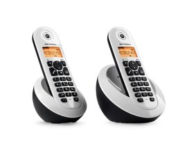 Motorola C602 Telefono DECT Identificatore di chiamata Bianco