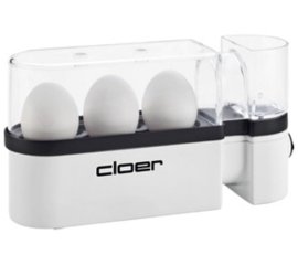 Cloer 6021 Pentolino per uova 3 uovo/uova 300 W Bianco