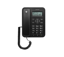 Motorola CT202 Telefono analogico Identificatore di chiamata Nero