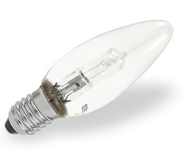 Beghelli 28W E14 lampadina alogena Bianco