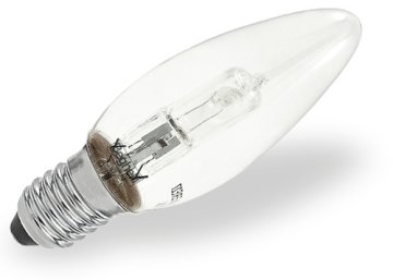 Beghelli 28W E14 lampadina alogena Bianco