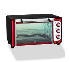 DCG Eltronic MB9842 N forno 42 L Nero, Rosso