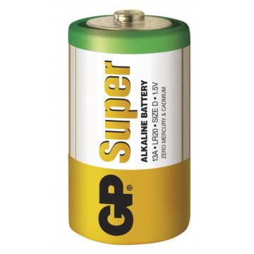 GP Batteries Super Alkaline 5501 batteria per uso domestico Batteria monouso D Alcalino