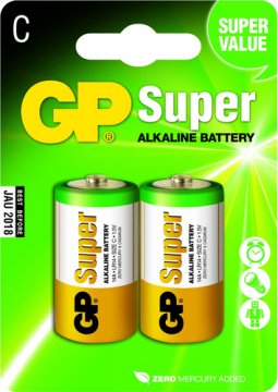GP Batteries Super Alkaline C Batteria monouso Alcalino