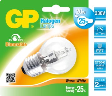 GP Lighting 047506-HLME1 lampadina alogena 20 W Bianco caldo E27