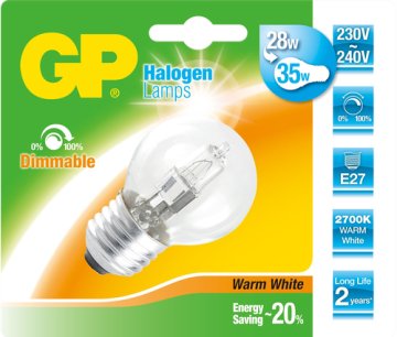 GP Lighting 046646-HLME1 lampadina alogena 30 W Bianco caldo E27