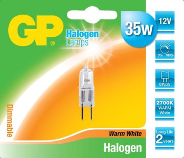GP Lighting 042556-HLCE1 lampadina alogena 28 W Bianco G6.35