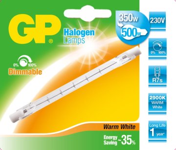 GP Lighting 047605-HLME1 lampadina alogena 400 W Bianco caldo R7s