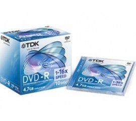 TDK DVD-R 4,7GB 10 pz