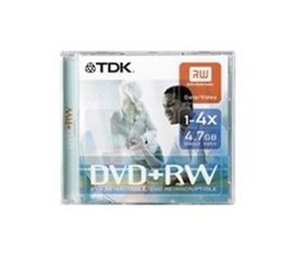 TDK 10 x DVD+RW 4.7GB 4,7 GB 10 pz