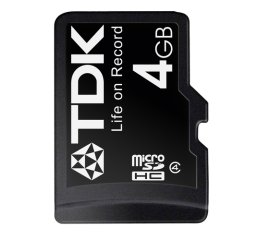 TDK 4GB microSDHC memoria flash Classe 4