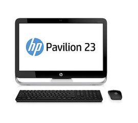 HP Pavilion 23-g121nl Intel® Core™ i3 i3-4150T 58,4 cm (23") 1920 x 1080 Pixel PC All-in-one 4 GB DDR3L-SDRAM 500 GB HDD Windows 8.1 Nero, Argento