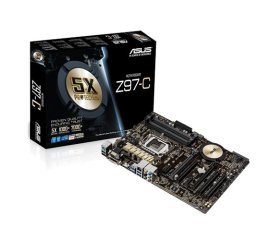 ASUS Z97-C scheda madre Intel® Z97 LGA 1150 (Socket H3) ATX
