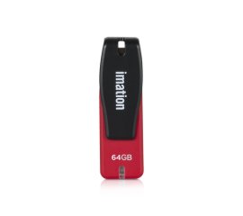 Imation 64GB Nano Pro unità flash USB USB tipo A 2.0 Nero, Rosso