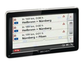 Becker Professional 70 LMU navigatore Palmare/Fisso 17,8 cm (7") Touch screen 320 g Nero, Argento
