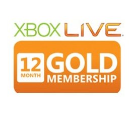 Microsoft Xbox 360 LIVE 12m Gold Subscription