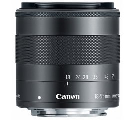 Canon EF-M 18-55mm f/3.5-5.6 IS STM Obiettivo con zoom grandangolare Nero