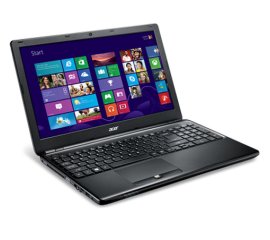 Acer TravelMate P4 P455-M Computer portatile 39,6 cm (15.6") Intel® Core™ i7 i7-4510U 4 GB DDR3L-SDRAM 500 GB HDD Wi-Fi 4 (802.11n) Windows 7 Professional Nero