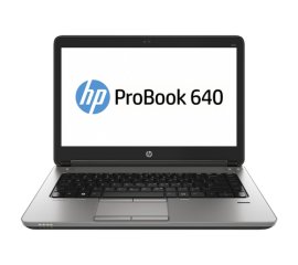 HP ProBook 640 G1 Intel® Core™ i5 i5-4210M Computer portatile 35,6 cm (14") HD+ 4 GB DDR3-SDRAM 500 GB HDD Wi-Fi 4 (802.11n) Windows 7 Professional Nero, Argento