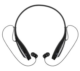 LG HBS-730 Auricolare Wireless Passanuca Musica e Chiamate Bluetooth Nero