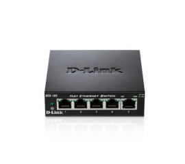D-Link DES-105 switch di rete Non gestito Nero