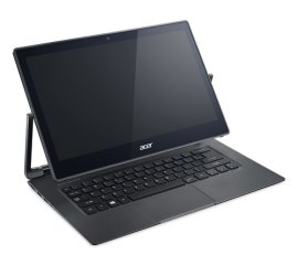 Acer Aspire R13 Ibrido (2 in 1) 33,8 cm (13.3") Touch screen Full HD Intel® Core™ i5 i5-5200U 4 GB LPDDR3-SDRAM 128 GB SSD Windows 8.1 Nero