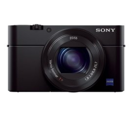 Sony Cyber-shot RX100 III Fotocamera Digitale Compatta, Sensore da 1.0'', Ottica 24-70 mm F1.8-2.8 Zeiss, Schermo LCD Regolabile