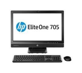 HP EliteOne 705 G1 AMD PRO A4 PRO A4-7350B 58,4 cm (23") 1920 x 1080 Pixel 4 GB DDR3-SDRAM 500 GB HDD PC All-in-one Windows 7 Professional Nero